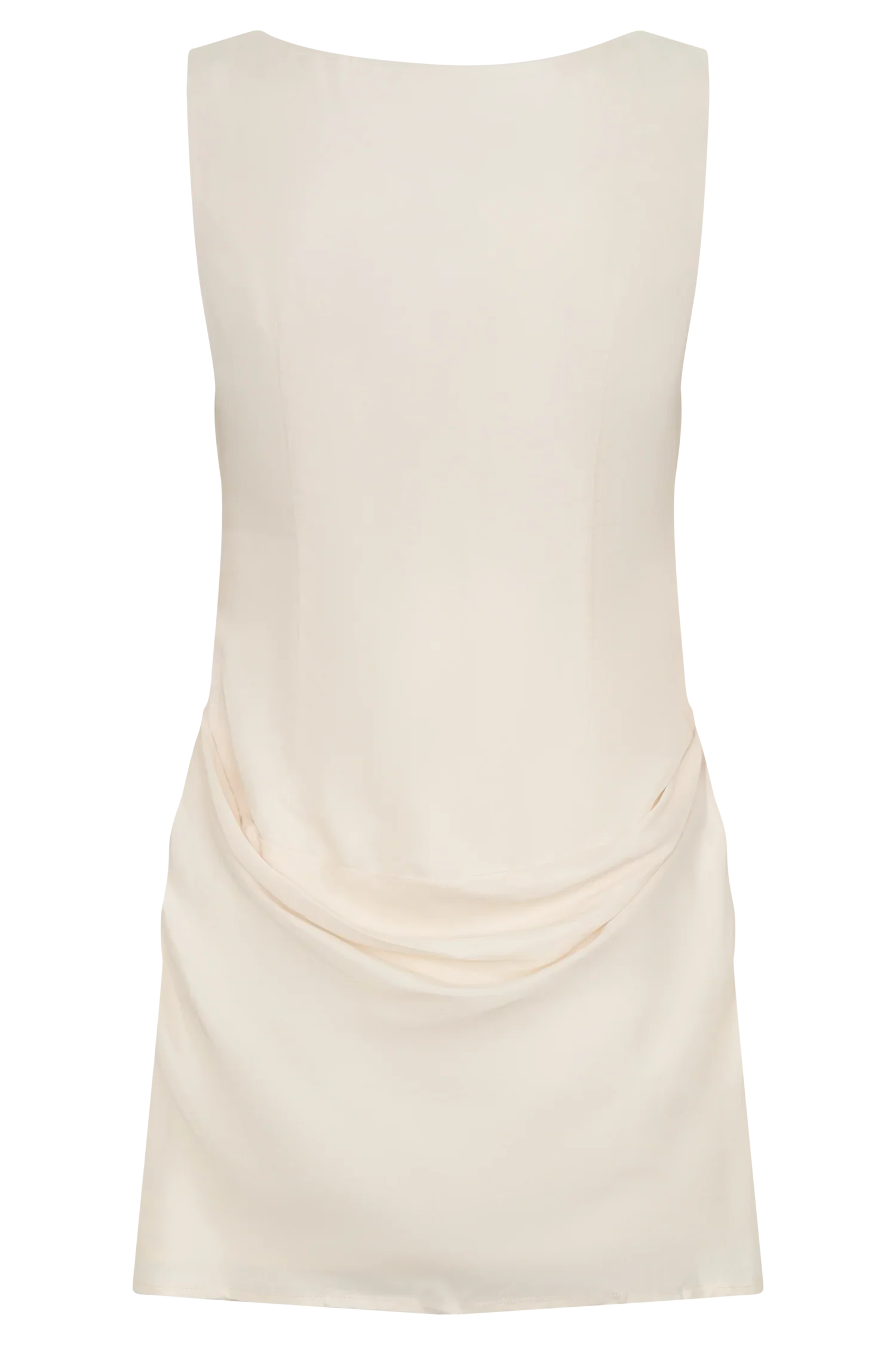 Bexley Draped Mini Dress - Ivory